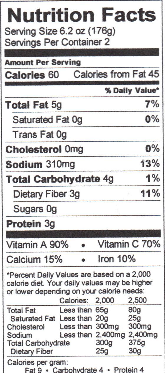 steambok choy nutrition